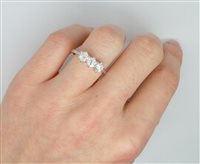 Anello Lorenza Gioielli Donna Trilogy in Oro bianco Diamante 0.71 Ct AN979882-15 - AN979882-15